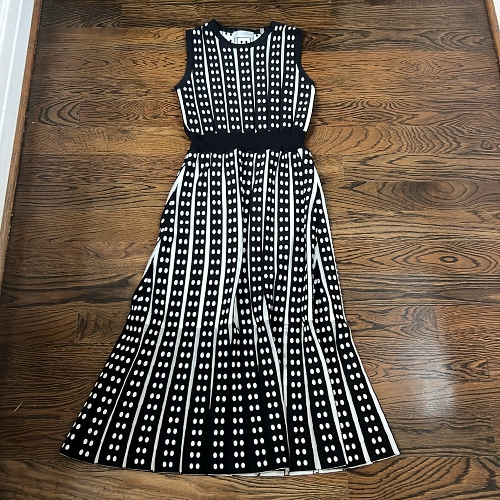 Elie Tahari Midi Dress Size Medium - Picture 4 of 5